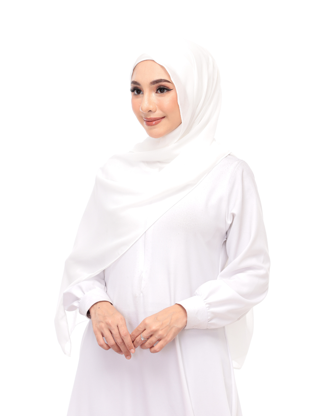 White Snap & Go - Magnet Scarves