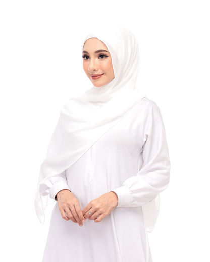 White Snap & Go - Magnet Scarves