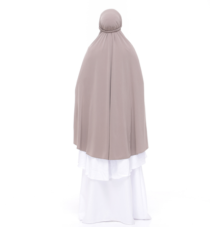 Khaki Aneesa Mini Telekung