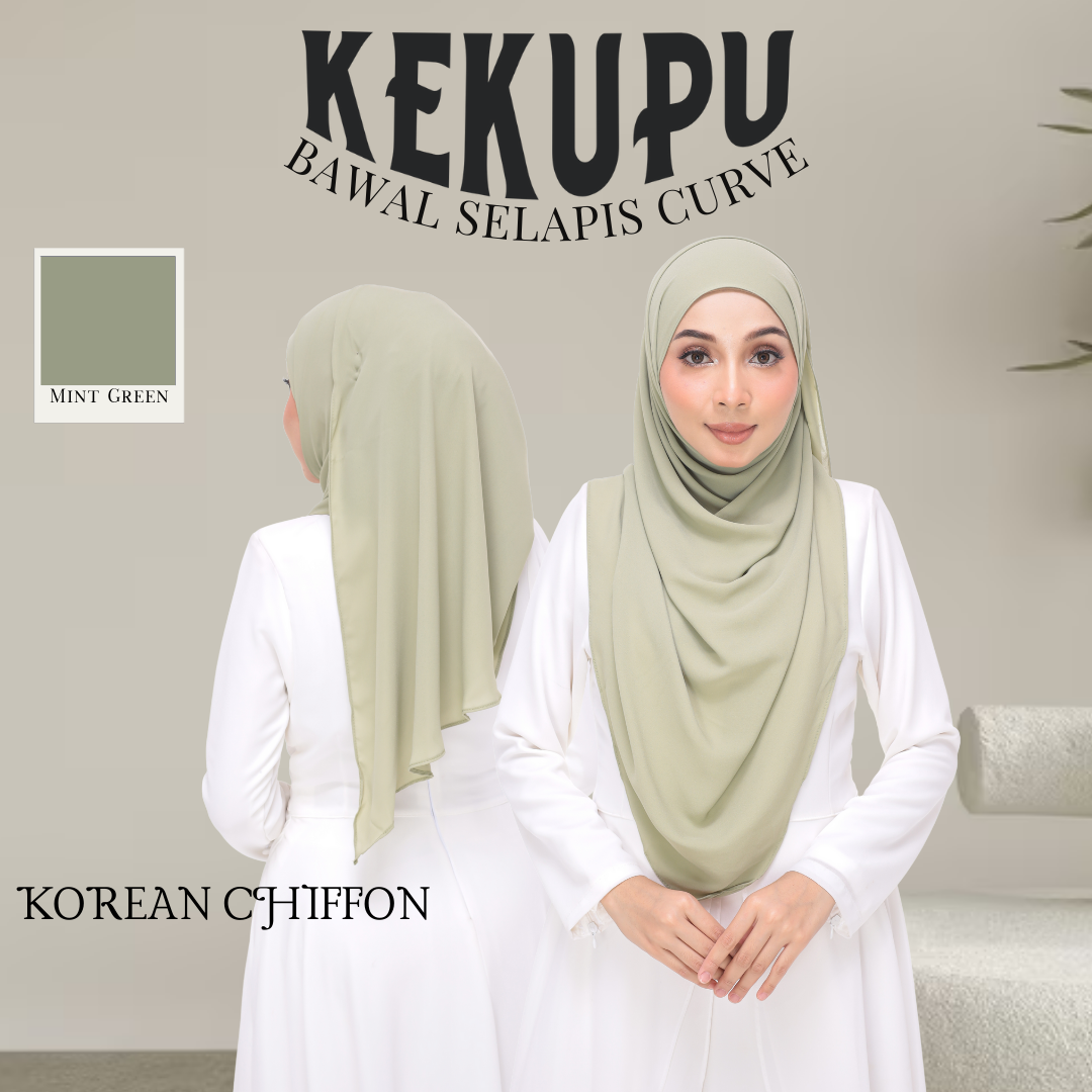 Mint Green|Bawal Kekupu Selapis Zayra