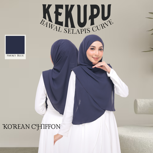 Smokey Blue|Bawal Selapis Kekupu Zayra