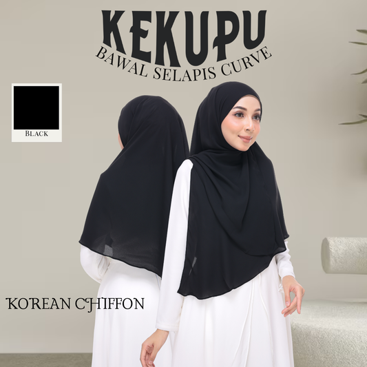 Black|Bawal Kekupu Selapis Zayra