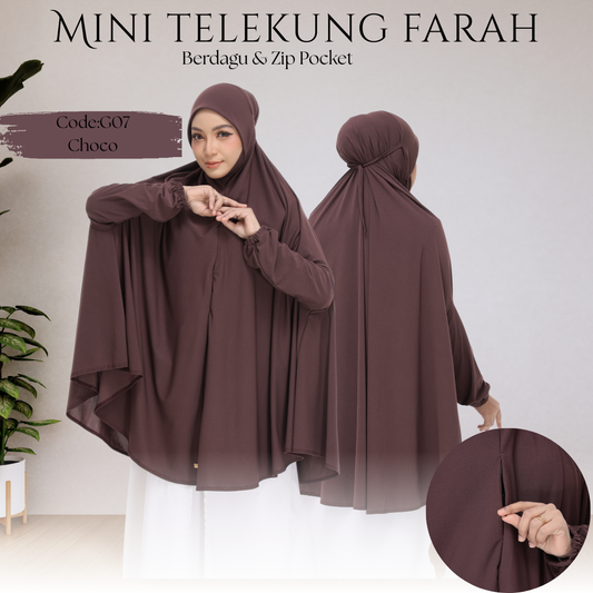 Choco Mini Telekung Farah