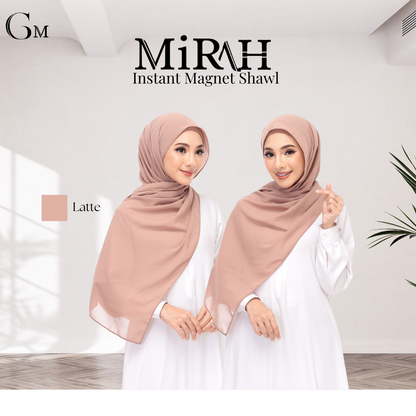 Latte Snap & Go - Magnet Scarves