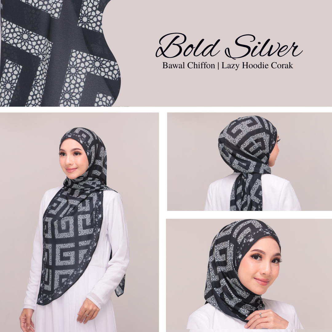 Lazy Hoodie Pattern |Bold| Black Edition