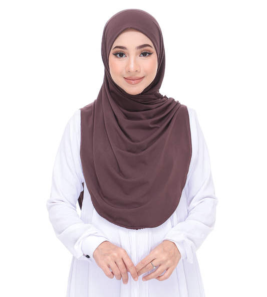 Choco Sarung Moscrepe Adelia