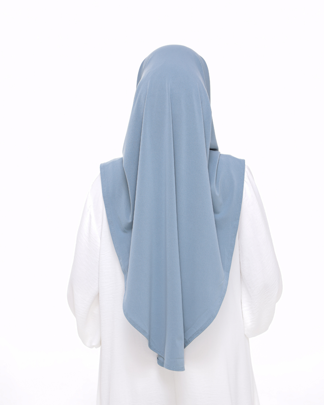 Teal Blue Sarung Moscrepe Safiya
