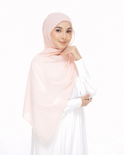 Peach Snap & Go - Magnet Scarves