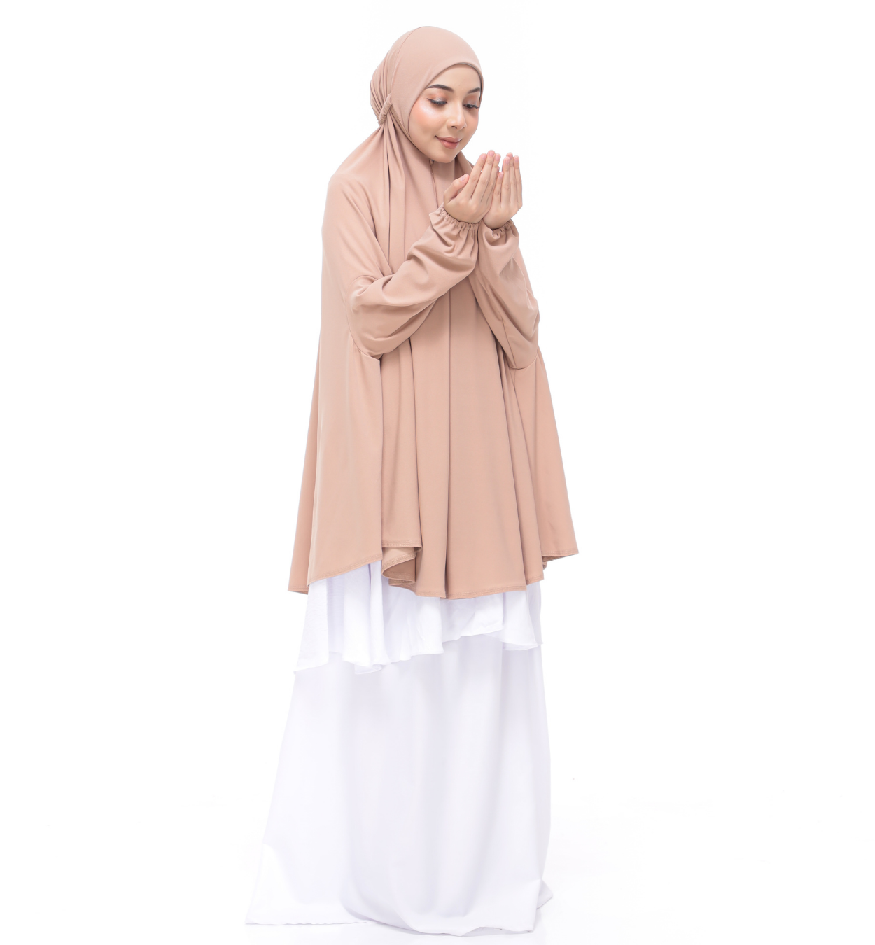 Peach Aneesa Mini Telekung