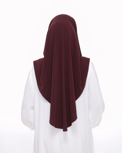 Red Wine Sarung Moscrepe Safiya