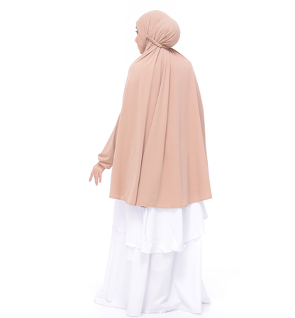 Peach Aneesa Mini Telekung