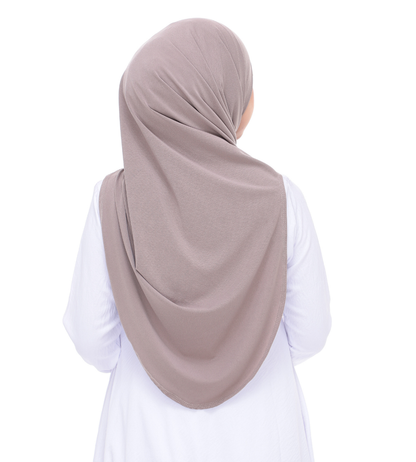Khaki Sarung Moscrepe Adelia