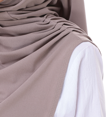 Khaki Sarung Moscrepe Adelia
