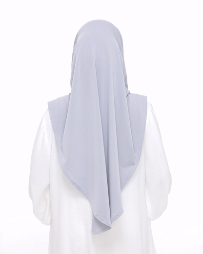Cloud Gray Sarung Moscrepe Safiya