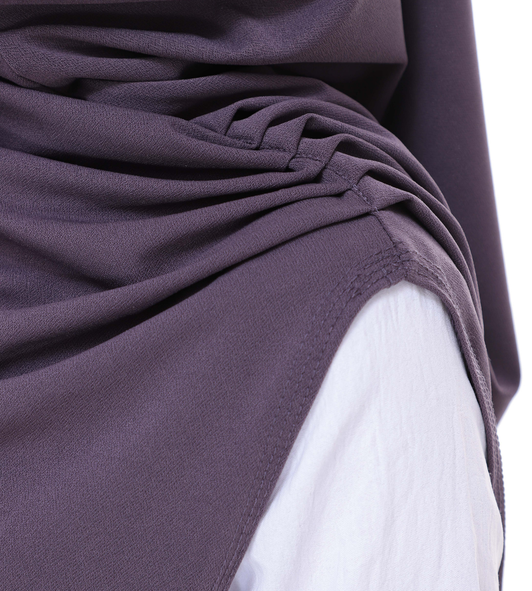 Purple Belachan Sarung Moscrepe Adelia