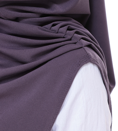 Purple Belachan Sarung Moscrepe Adelia