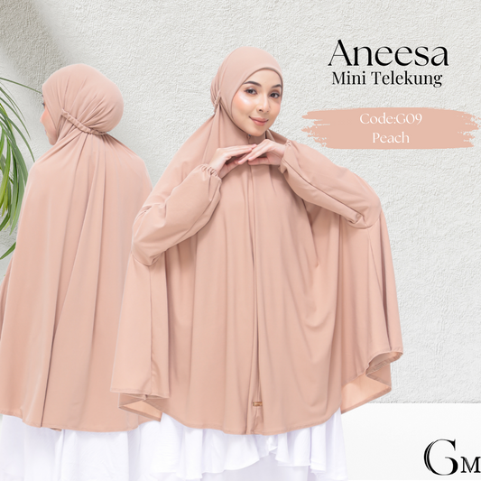 Peach Aneesa Mini Telekung