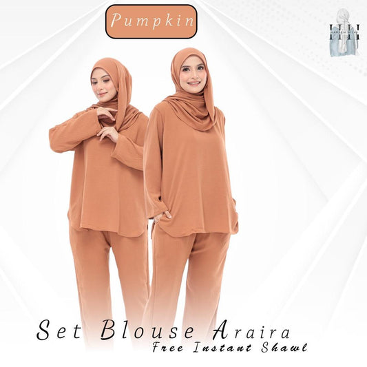 Pumpkin Set Baju (Free Size, Cotton CEY)