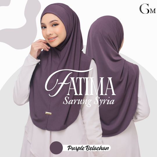 Purple Belachan|Fatima Instant Sarung Syria