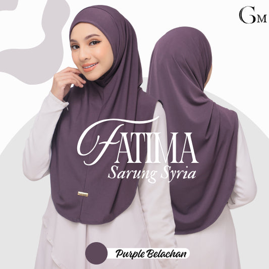 Purple Belachan|Fatima Instant Sarung Syria