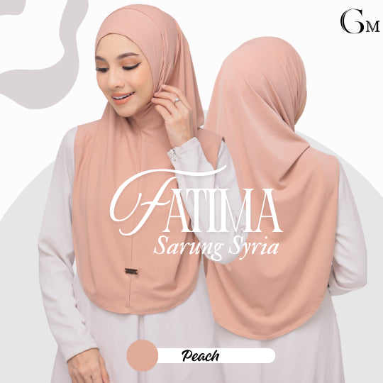 Peach |Fatima Instant Sarung Syria