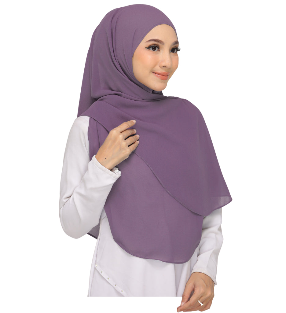 Noor|Mauve|B SHAWL|SLIMFIT