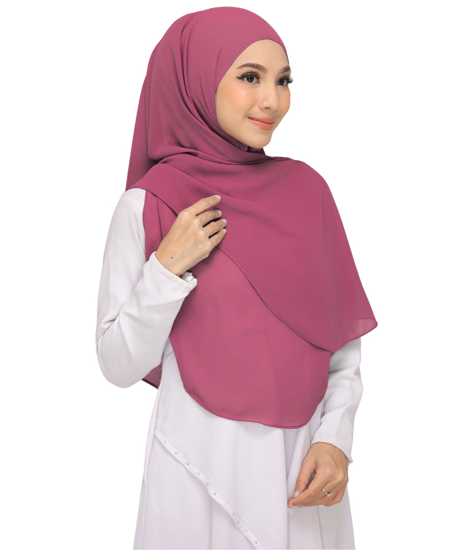 Noor|Magenta|B SHAWL|SLIMFIT