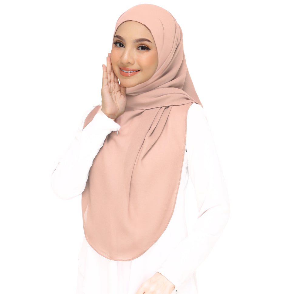 Noor|Latte|B SHAWL|SLIMFIT