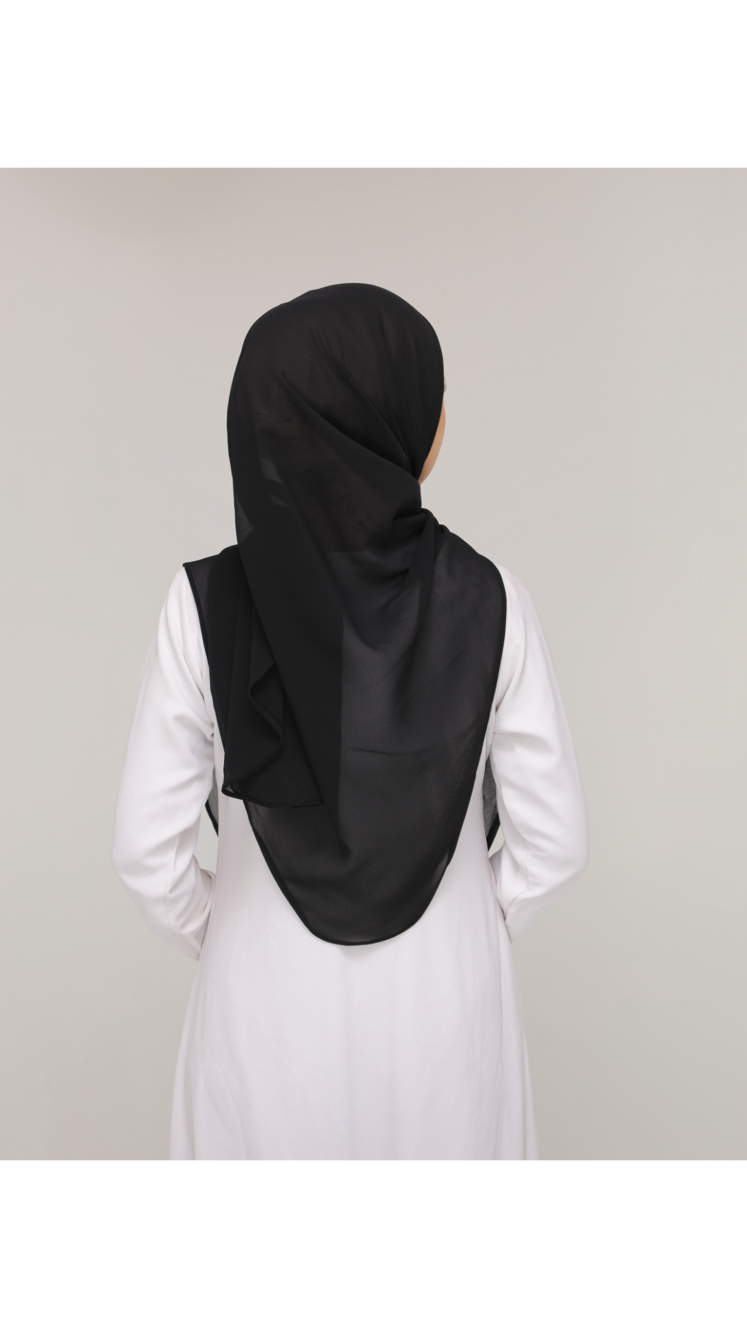 Noor|Black|B SHAWL|SLIMFIT