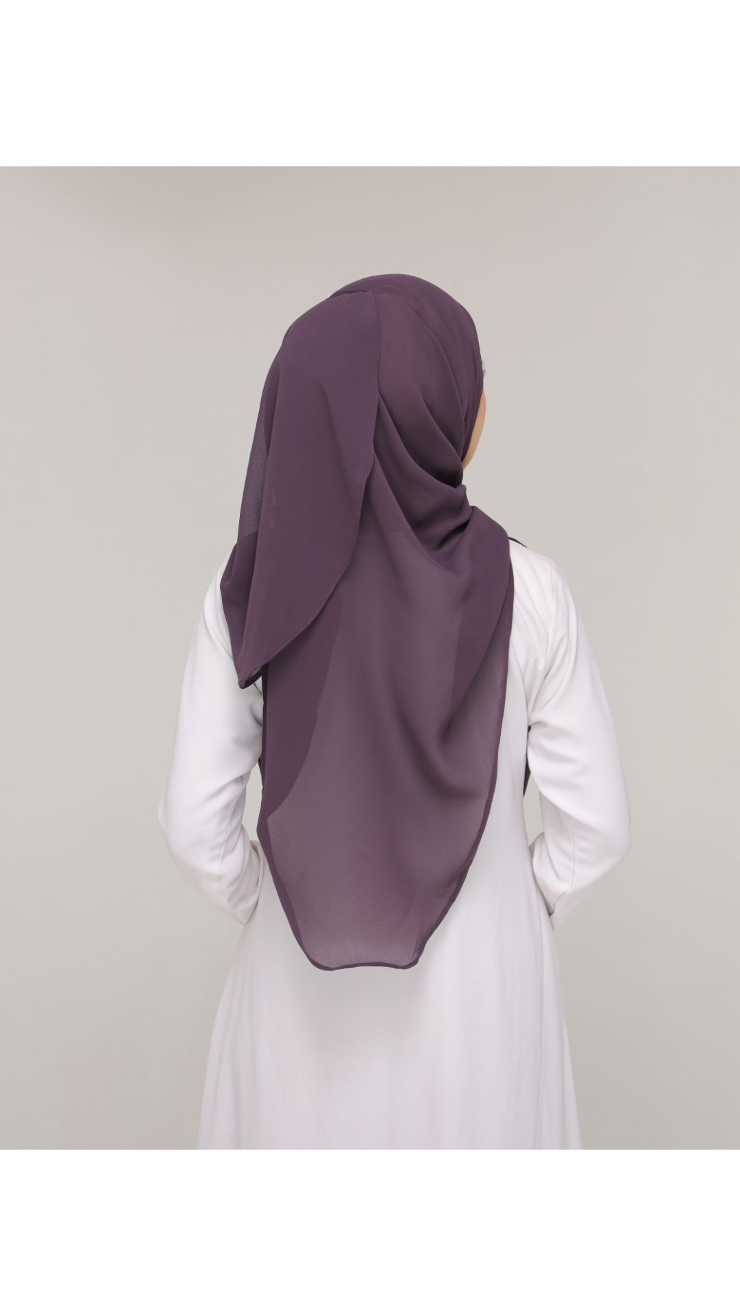 Noor|Plum|B SHAWL|SLIMFIT