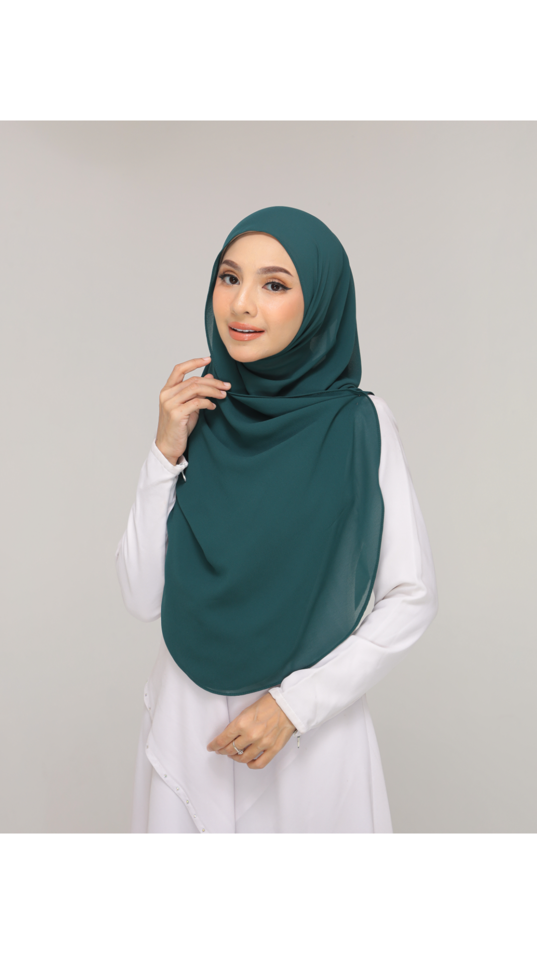 Noor|Emerald|B SHAWL|SLIMFIT