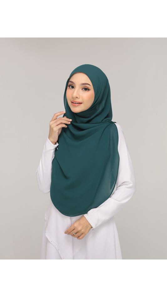 Noor|Emerald|B SHAWL|SLIMFIT