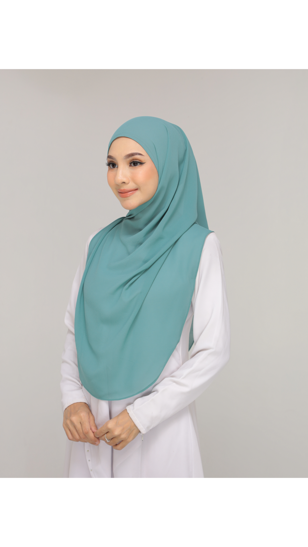 Noor|Mint Green|B SHAWL|SLIMFIT
