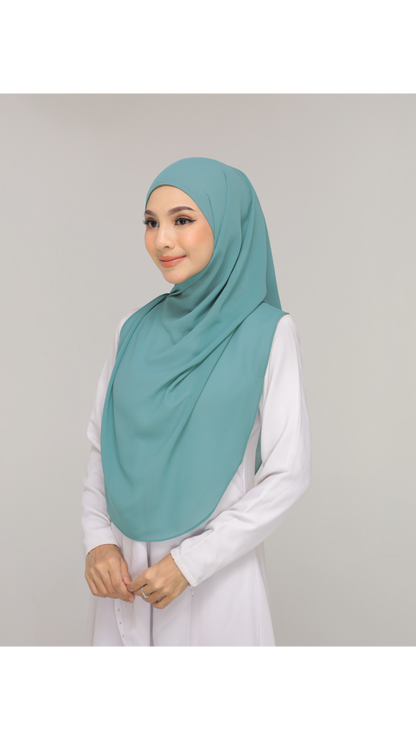Noor|Mint Green|B SHAWL|SLIMFIT