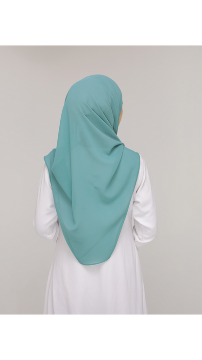 Noor|Mint Green|B SHAWL|SLIMFIT
