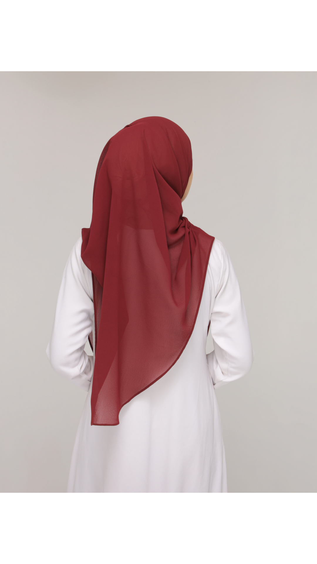 Noor|Maroon|B SHAWL|SLIMFIT