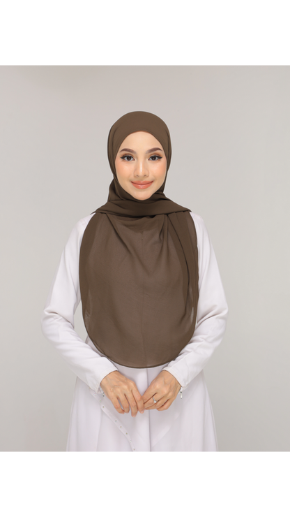 Noor|choco|B SHAWL|SLIMFIT