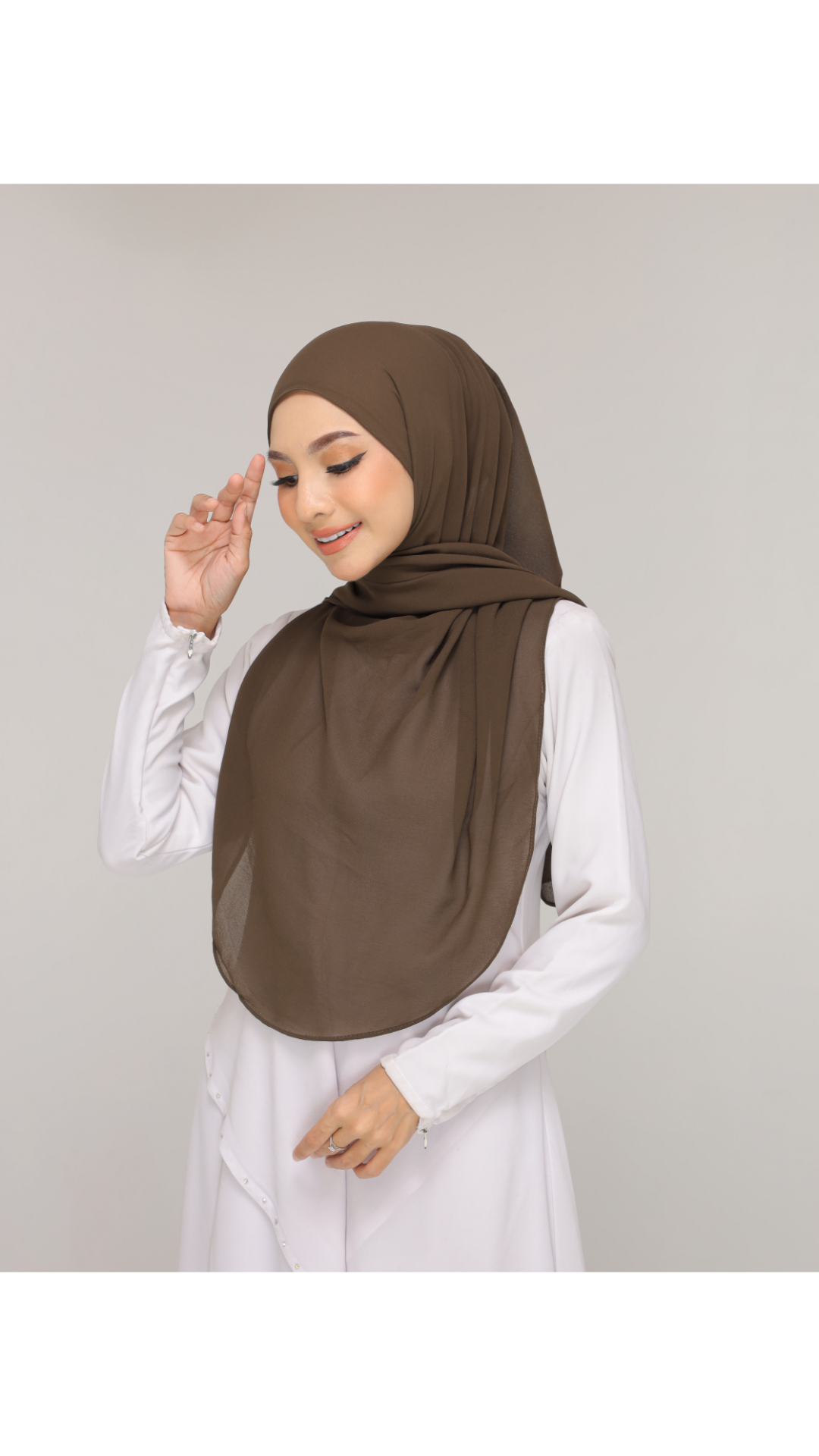 Noor| Army Green |B SHAWL|SLIMFIT