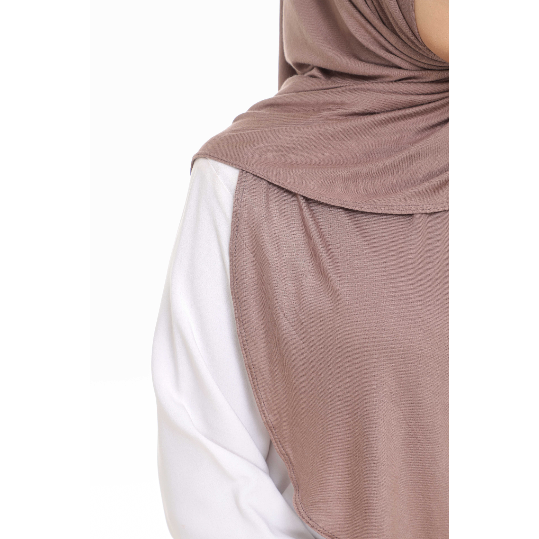 Nurul|Mocha|Bawal Lazy Selapis|Cotton Jersey