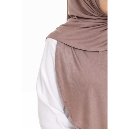 Nurul|Mocha|Bawal Lazy Selapis|Cotton Jersey