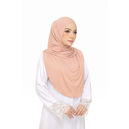 Nurul|Light Rust|Bawal Lazy Selapis|Cotton Jersey