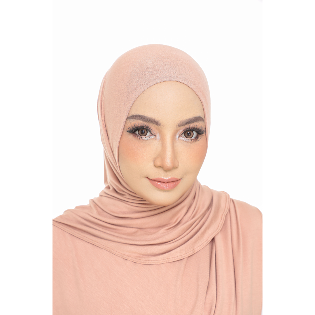 Nurul|Light Rust|Bawal Lazy Selapis|Cotton Jersey