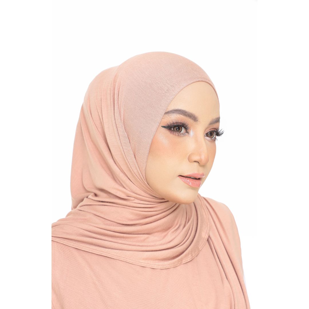 Nurul|Light Rust|Bawal Lazy Selapis|Cotton Jersey