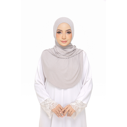 Nurul|Khaki|Bawal Lazy Selapis|Cotton Jersey
