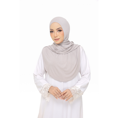 Nurul|Khaki|Bawal Lazy Selapis|Cotton Jersey