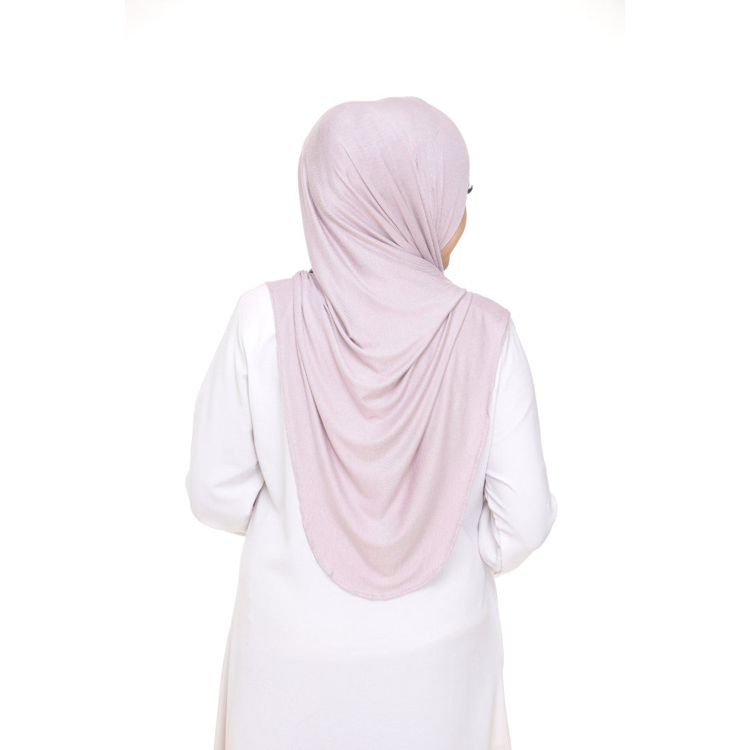Nurul|Lavender|Bawal Lazy Selapis|Cotton Jersey
