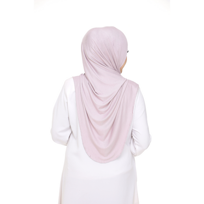 Nurul|Lavender|Bawal Lazy Selapis|Cotton Jersey