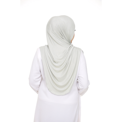 Nurul|Light Green|Bawal Lazy Selapis|Cotton Jersey