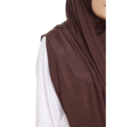 Nurul|Choco|Bawal Lazy Selapis|Cotton Jersey