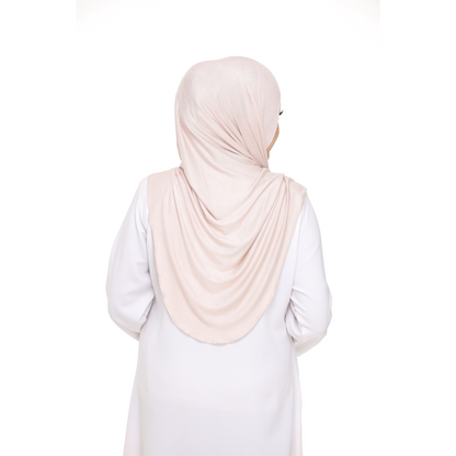 Nurul|Ivory|Bawal Lazy Selapis|Cotton Jersey